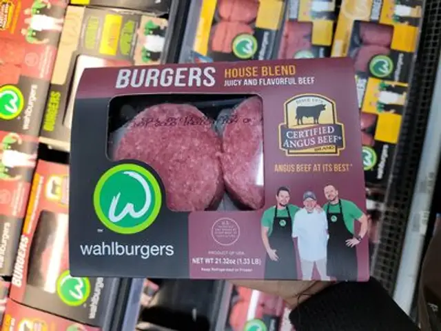 Wahlburgers house blend juicy and flavorful beef burgers