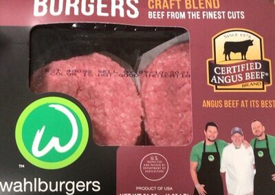 Wahlburgers burgers craft blend beef from the finest cuts