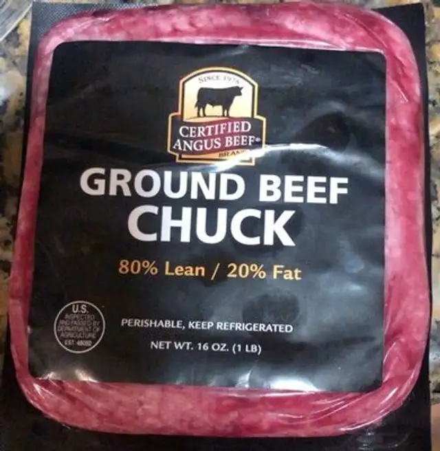 Ground beef chuck