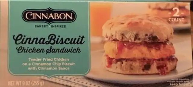 CinnaBiscuit Chicken Sandwich