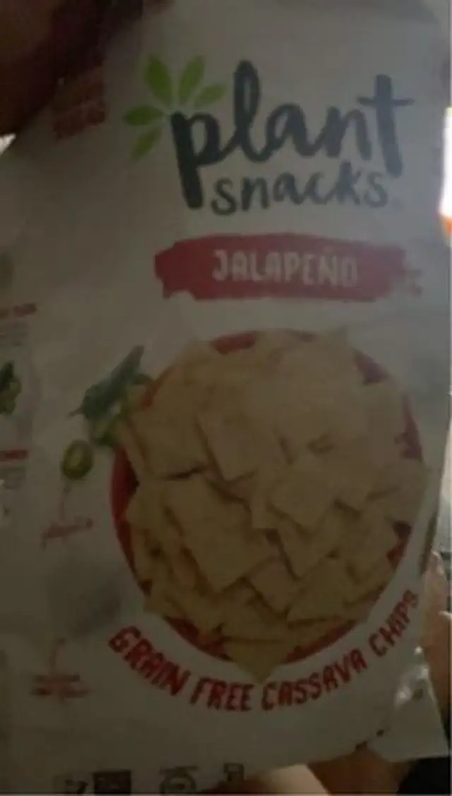 Jalapeno grain free cassava chips