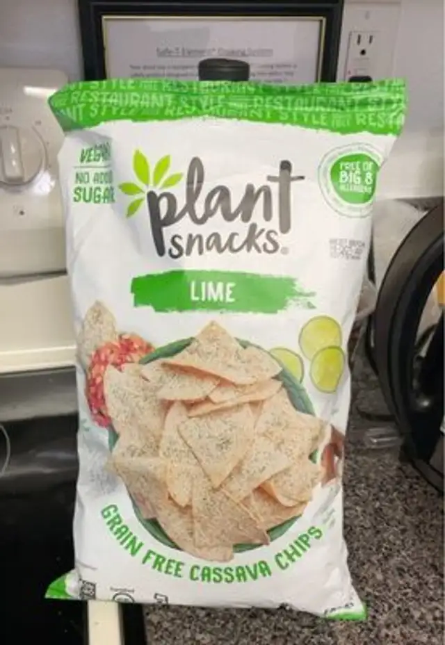 Grain free cassava chips