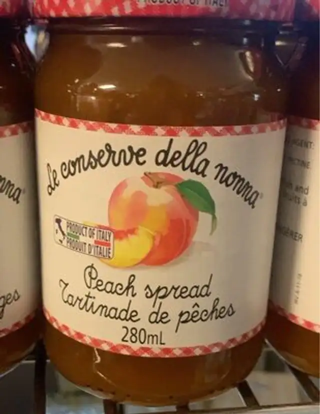 Confiture de peche