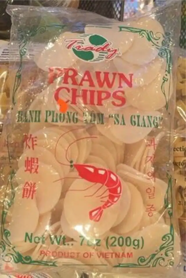 Prawn chips