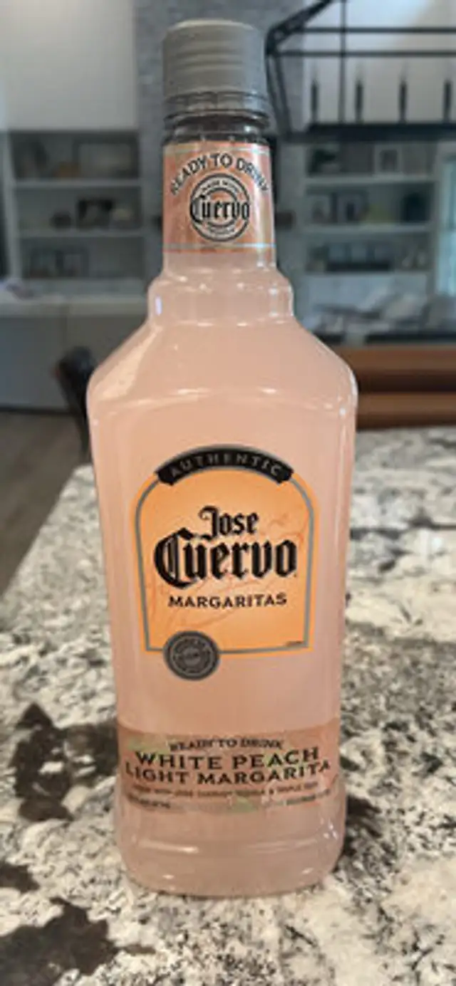 White peach light margarita