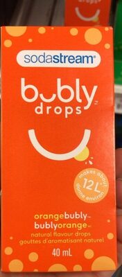 Bubly drops front packaging