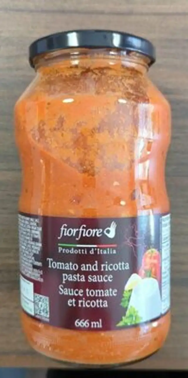 Sauce tomate et ricotta