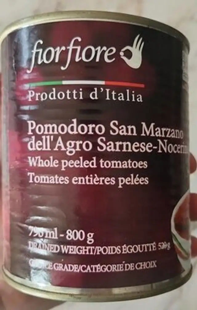 Whole peeled tomatoes