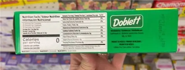 Lemongrass Tea nutrition facts table