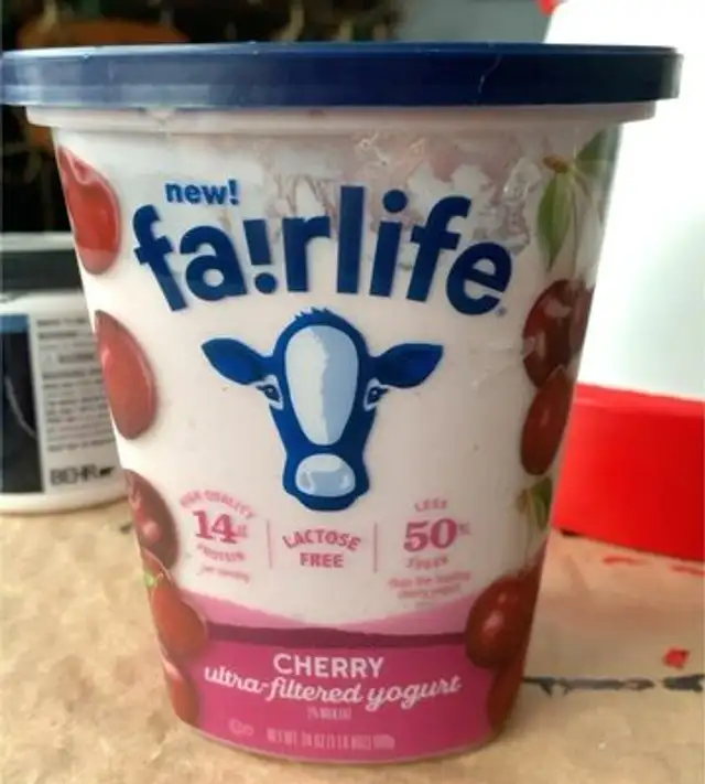 Ultra filtered yogurt