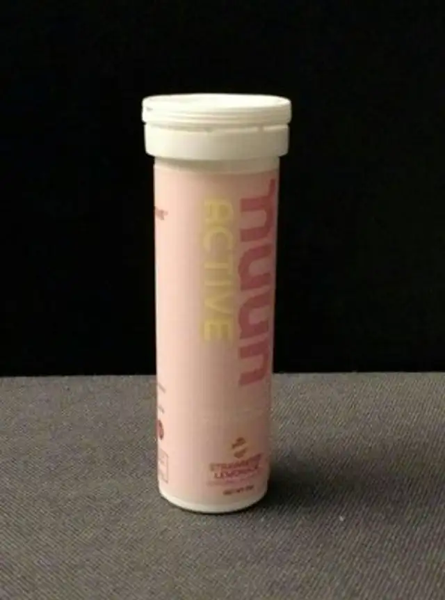Nuun active strawberry limonade