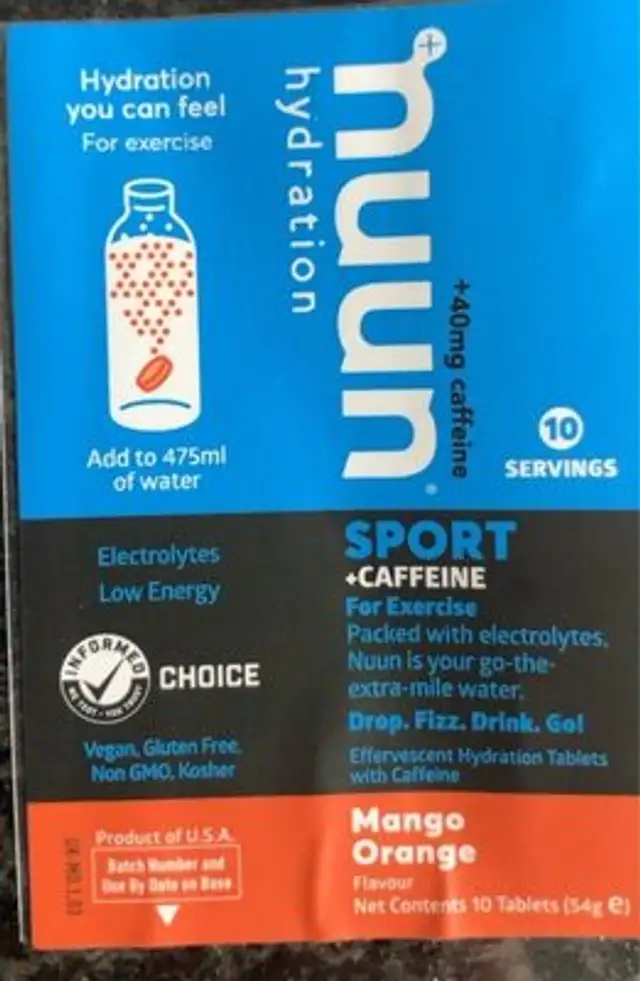 Nuun Sport Mango Orange