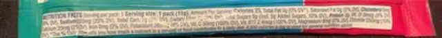 Rapid hudration nutrition facts table