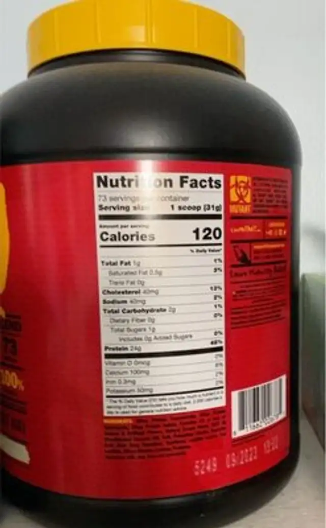 Triple whey protein blend