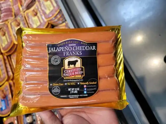 Certified Angus Beef Jalapeño Cheddar Franks