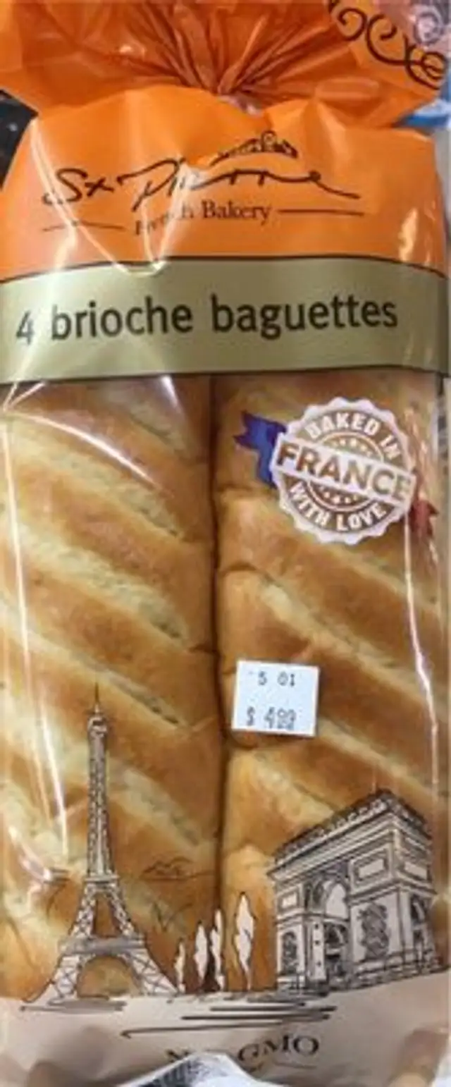 Brioche baguette