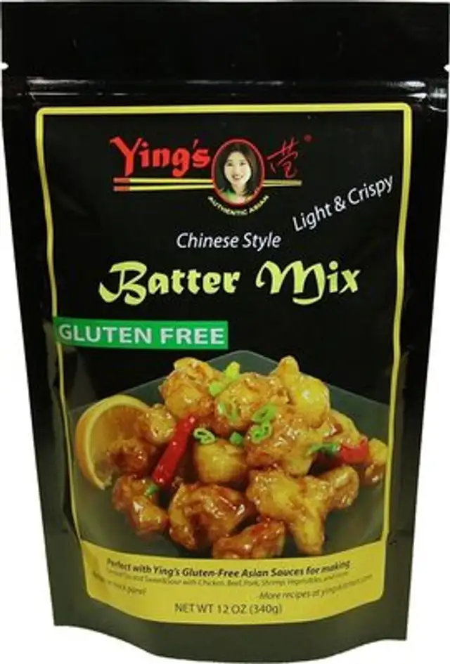 Light and crispy glutenfree batter mix