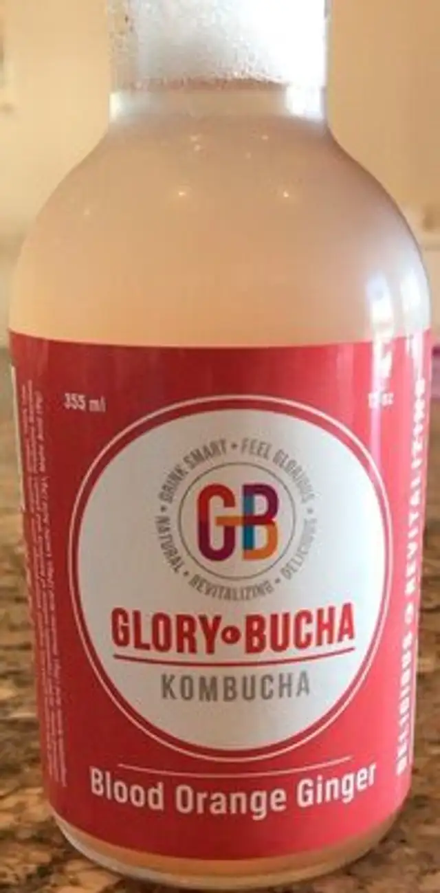 GLORYBUCHA Organic Blood Orange Kombucha