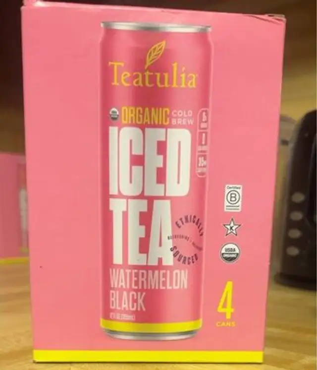 Organic Iced Tea Watermelon Black