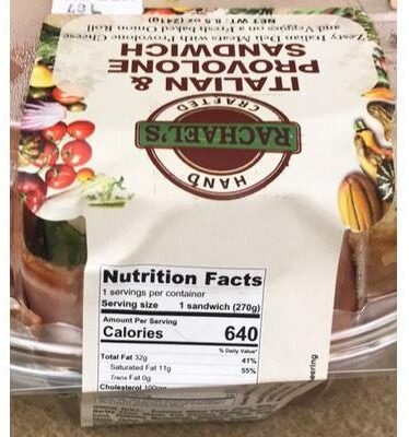 Italian & Provolone Sandwich