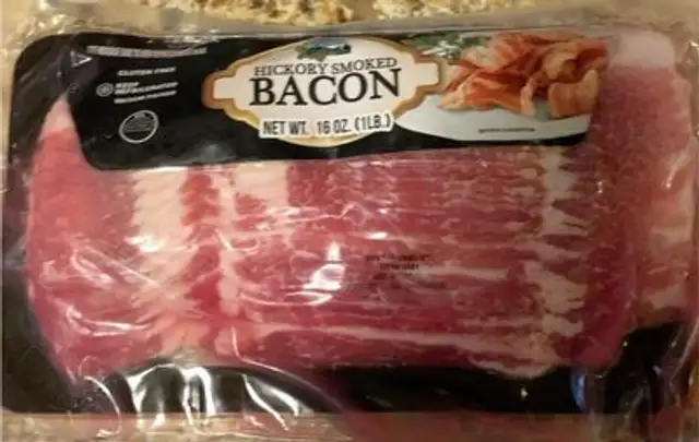 Hickory smoked bacon