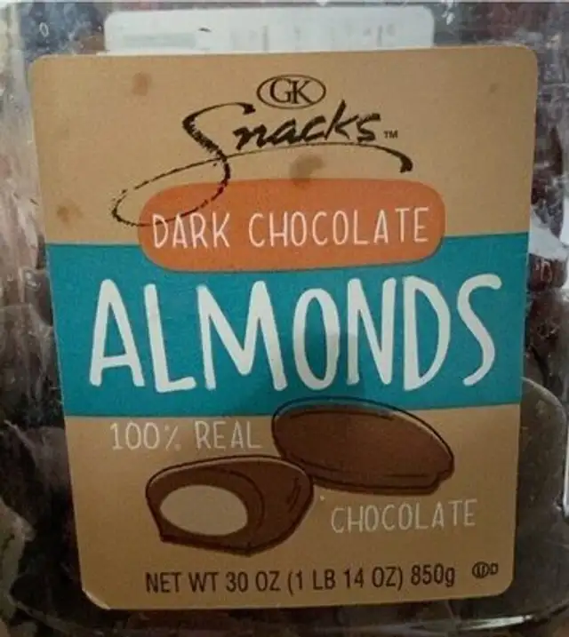 Dark Chocolate Almonds