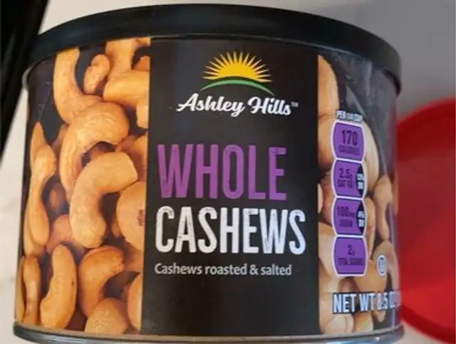 Cashews roasted & salted