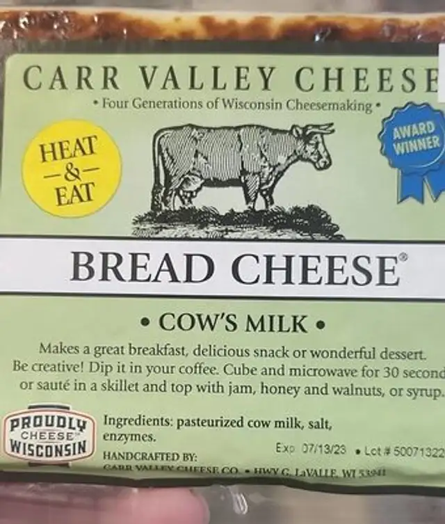 Bread cheese