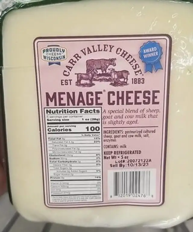 Manage cheese