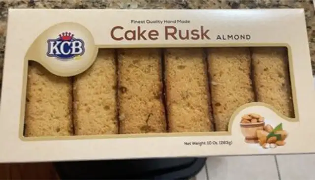 Cake rusk almond