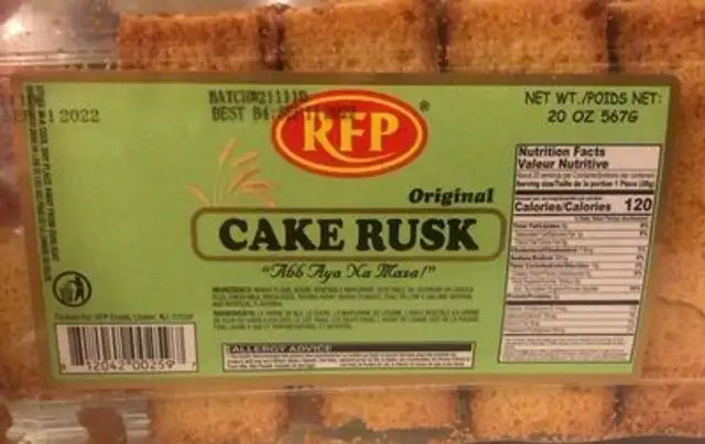 Cake rusk