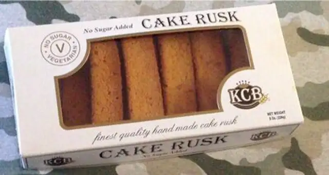 Cake rusk