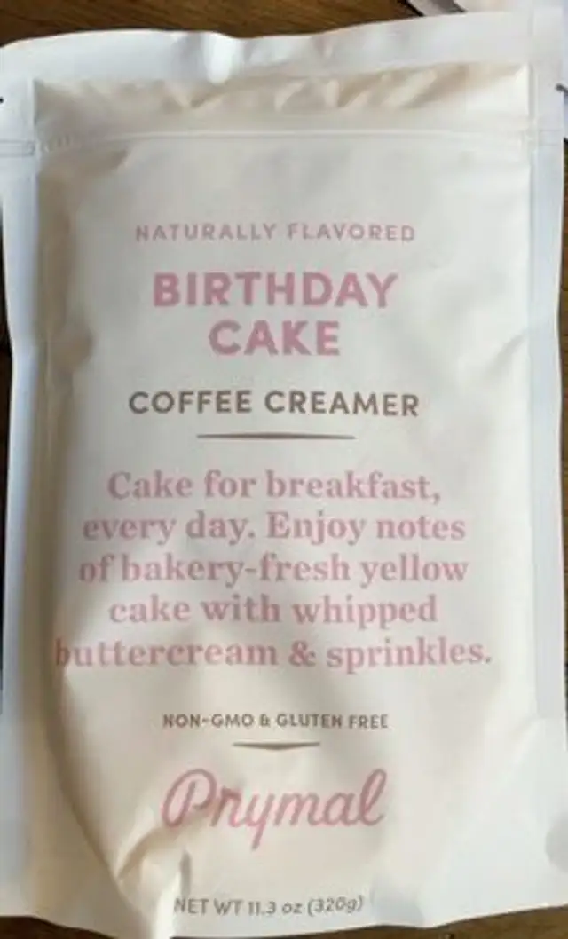 Birthday Cake Coffee Creamer