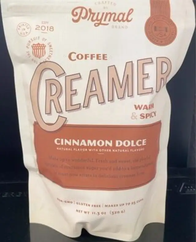Cinnamon dolce coffee creamer