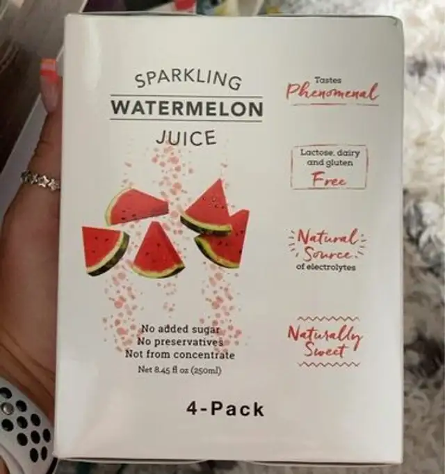 Sparkling Watermelon Juice