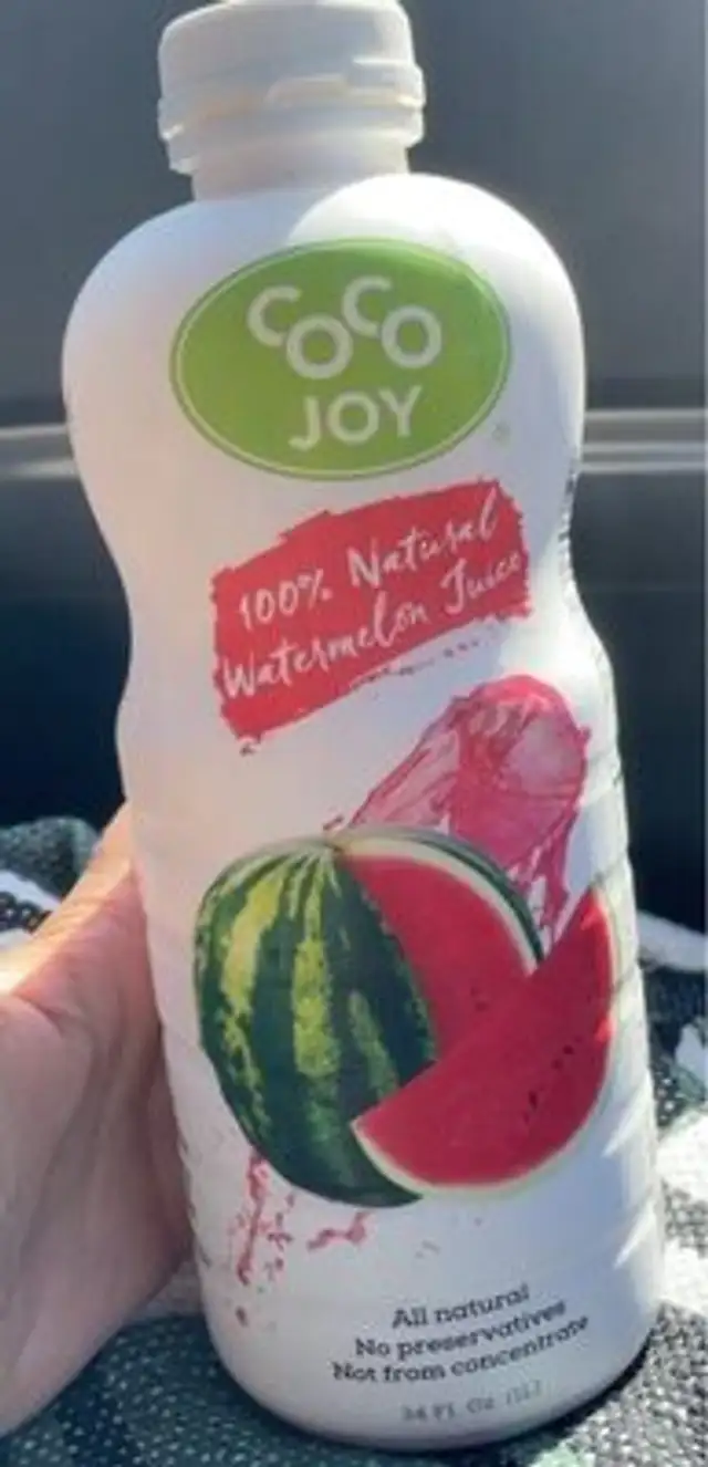 100% natural watermelonh juice