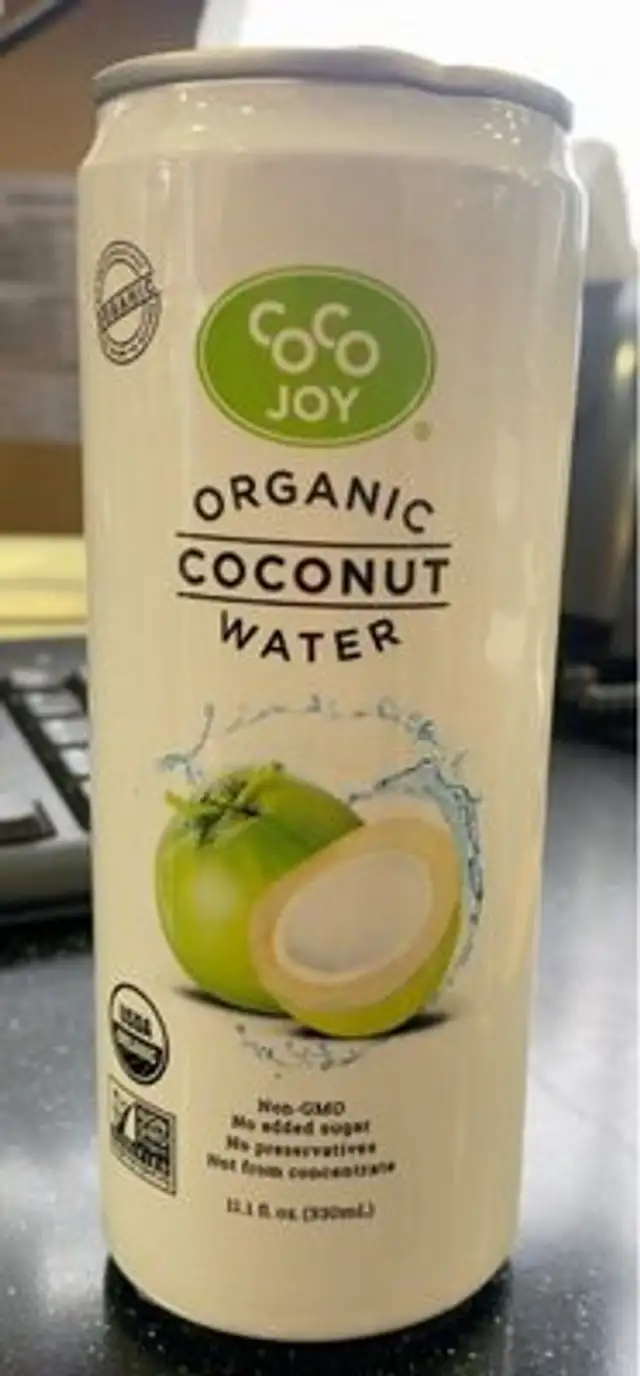 Organic coconut water
