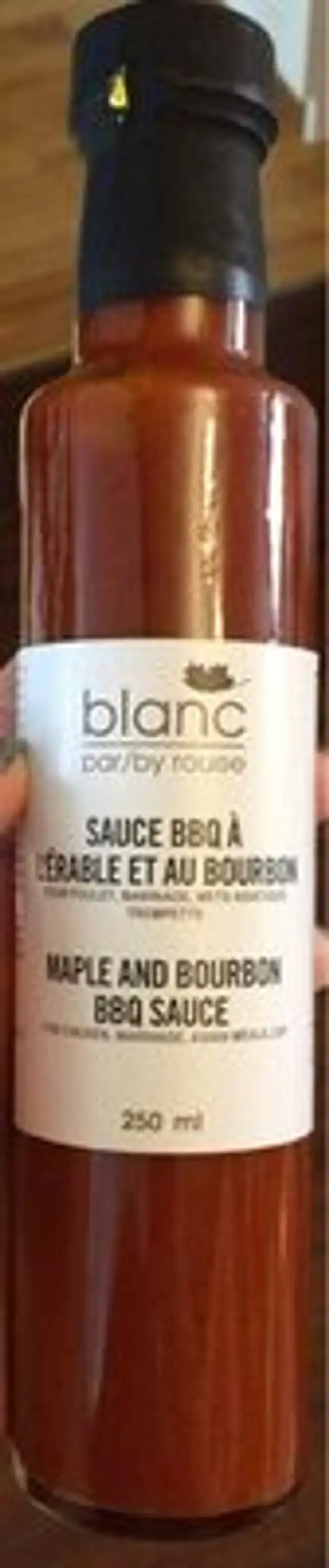 Sauce BBQ à l’érable et au bourbon