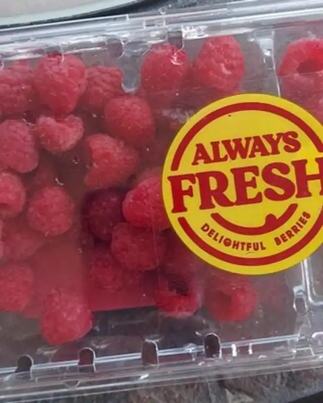 Always fresh farms 12 Oz raspberries