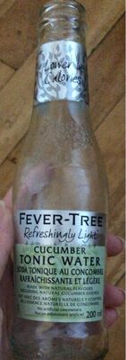 Sparkling Cucumber Tonic Water front packaging