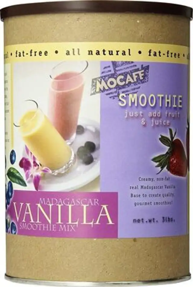 Madagascar vanilla smoothie mix