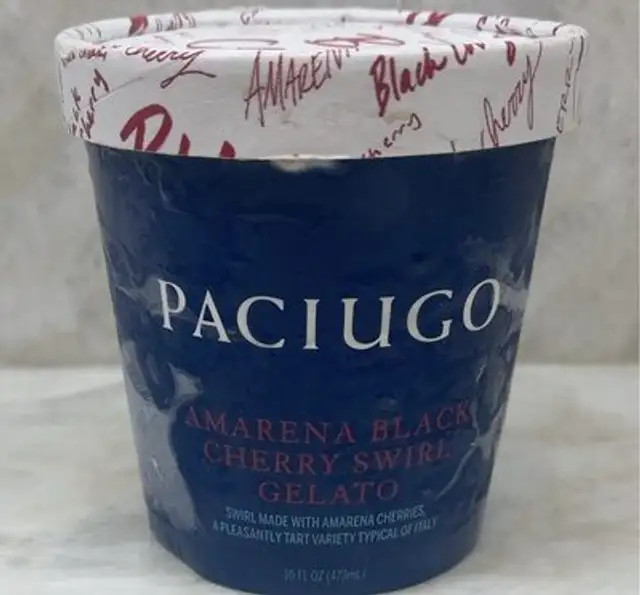 amarena black cherry swirl gelato