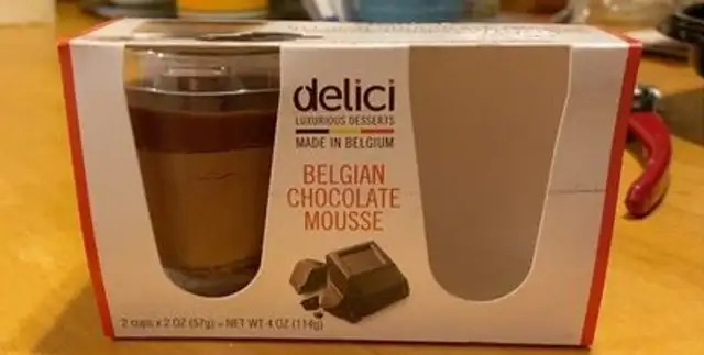 delici belgian chocolate mousse