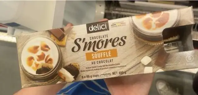 Chocolate s’mores soufflé