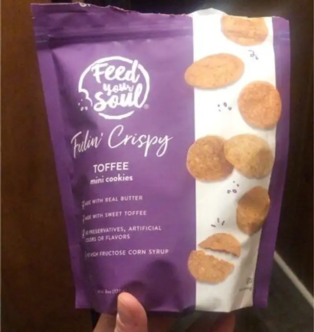 Feelin’ Crispy Toffee Mini Cookies