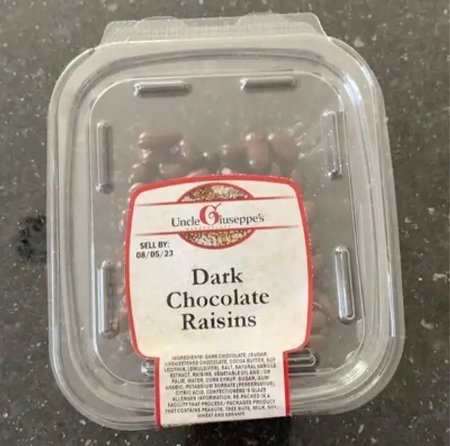 Dark Chocolate Raisins