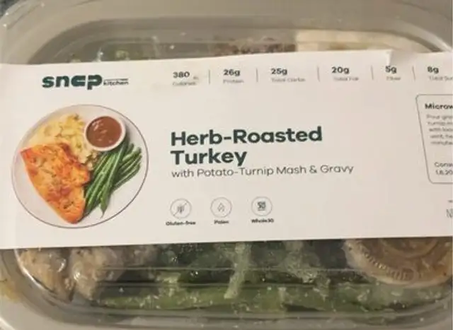 Herb roasted turkey