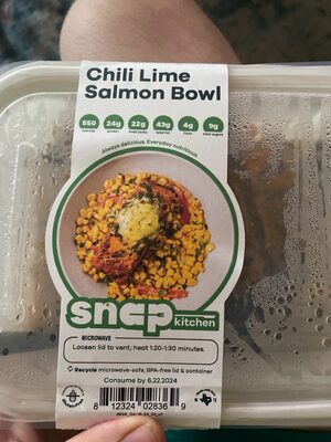 Chili Lime Salmon Bowl