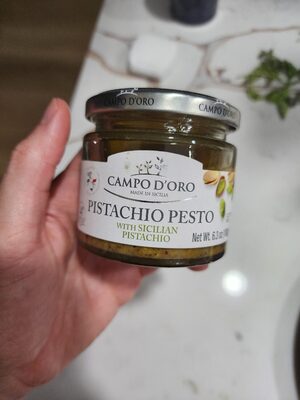 Pistachio Pesto with Sicilian Pistachio