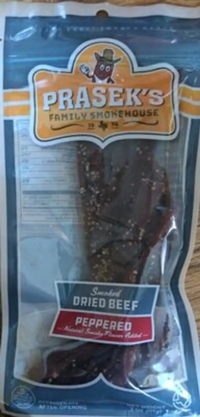 Smoked Dried Beef Peppered